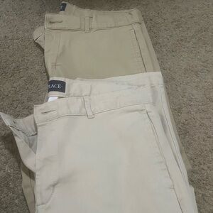 Boys Flat Front Khakis SZ 18